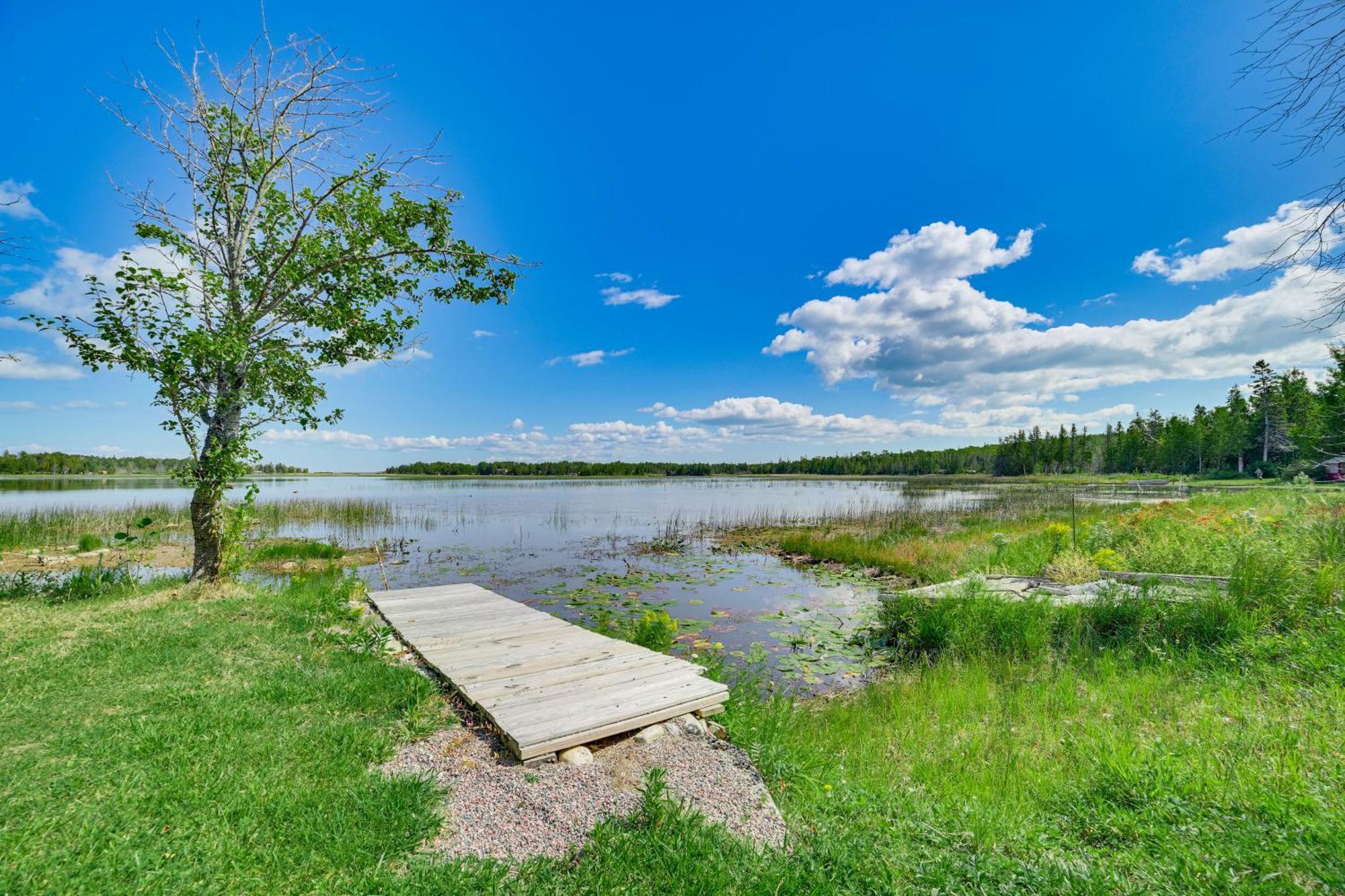 Serene Lake Huron Gem With Fishing Dock! Vila De Tour Village Exterior foto