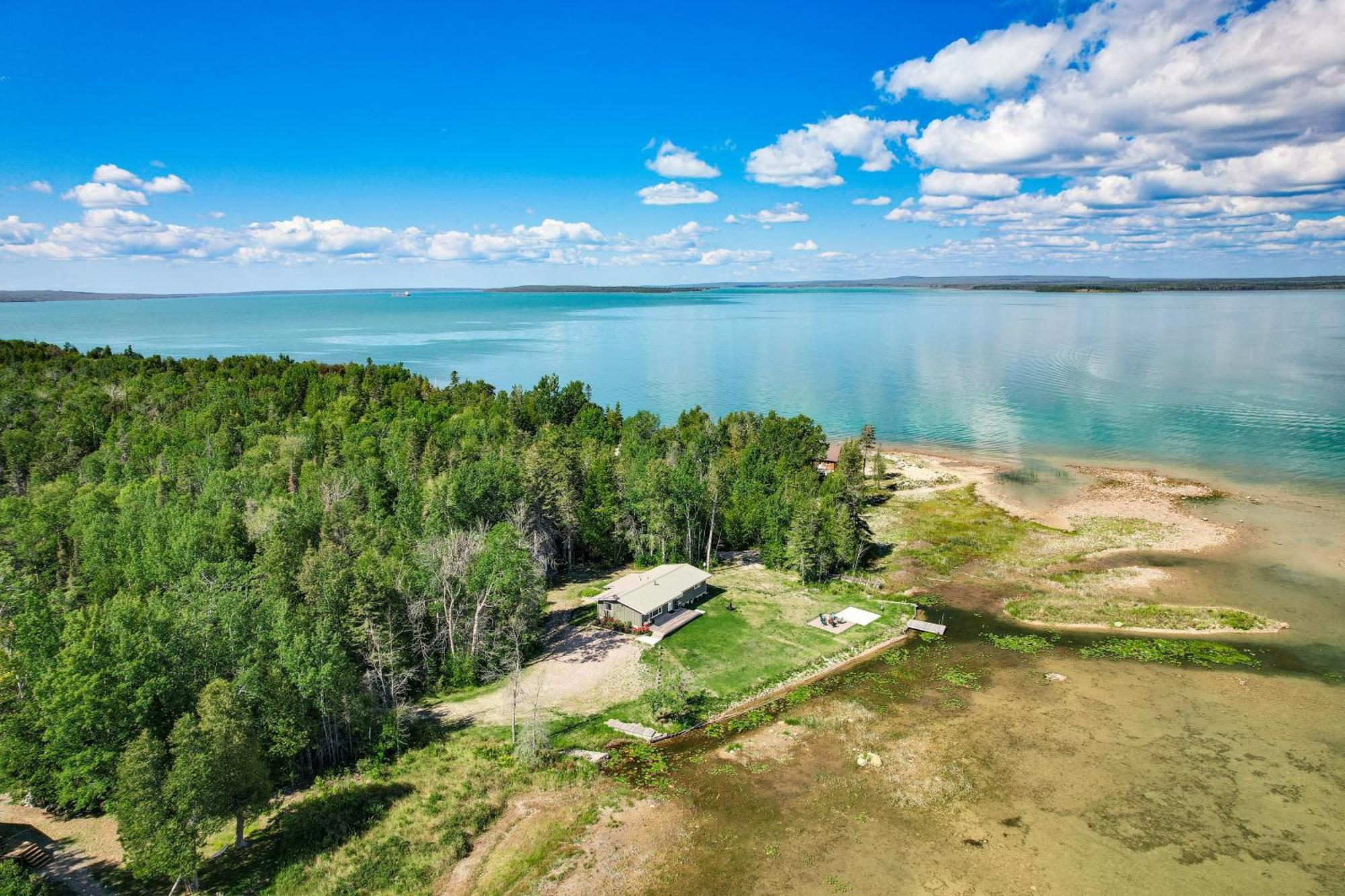 Serene Lake Huron Gem With Fishing Dock! Vila De Tour Village Exterior foto